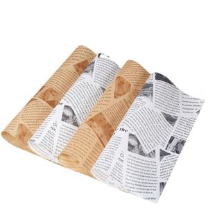 Papier ciré anti-graisse personnalisé pour l'emballage alimentaire, rouleau de papier imperméable - Product Image 5
