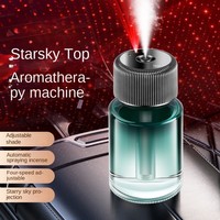 Diffuseur d'arômes intelligent moderne pour véhicule, pulvérisateur automatique de parfum, vaporisateur en verre grande capacité pour grille d'aération de voiture