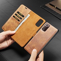 Étui portefeuille multifonctionnel pour Samsung Galaxy Note20/10/9/8 Series Flip Cover PU Leather Mobile Phone Case Card Holder Slot