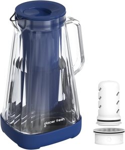 <span class=keywords><strong>Carafe</strong></span> <span class=keywords><strong>filtrante</strong></span> pour cuisine domestique Glacier Fresh avec membrane UF 0,2 micron et charbon actif, <span class=keywords><strong>en</strong></span> <span class=keywords><strong>verre</strong></span>, pour la maison et le bureau - Product Image 1