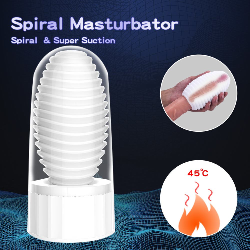 Night Sakura Men's Masturbator - Rotating Airplane Cup