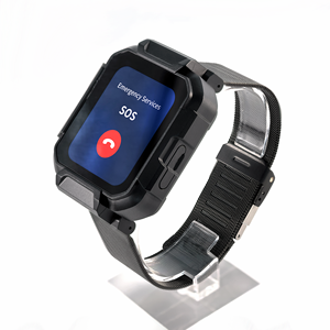 Montre Android étanche IP68 avec bracelet en acier anti-effraction MT4, fonction de positionnement et d'appel pour les soins psychiatriques et de santé mentale - Product Image 3