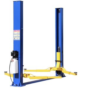 Sollevatore <span class=keywords><strong>Auto</strong></span> Idraulico a Doppio Cilindro Blu con Regolazione dell'Altezza, Modello Originale con Garanzia - Product Image 4