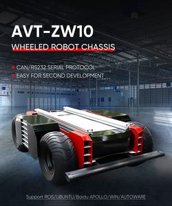 Vehículo robótico de inspección no tripulada de carga útil de 120kg, chasis robótico de navegación autónoma 4wd AGV <span class=keywords><strong>a</strong></span> la venta - Product Image 3