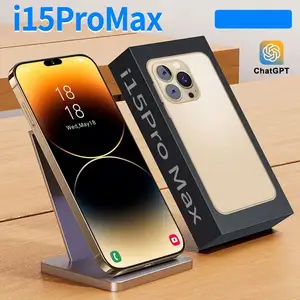 2024 Schneller Versand i15 Pro Max + 6,8 Zoll Android-Smartphone 10 Core 5G entsperrtes Edition-Handy