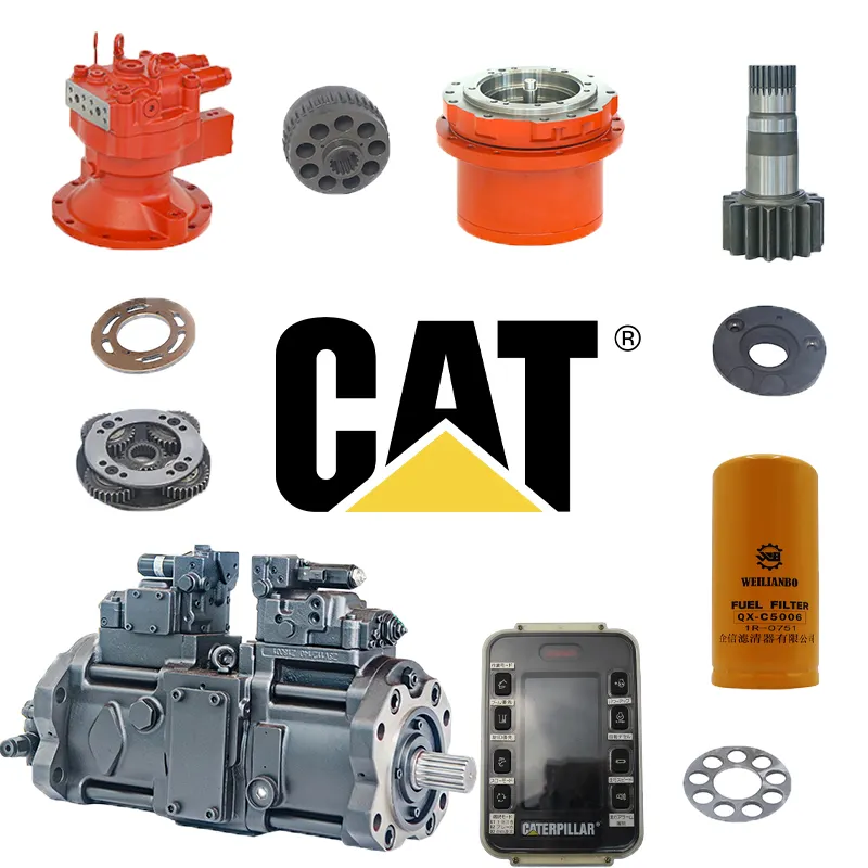 Distributor grosir suku cadang mainan kucing excavator caterpillar original