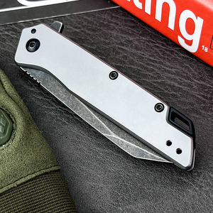 Couteau pliant industriel Misdirect 1365 pour le camping, la chasse et l'extérieur, outil EDC, manche en alliage d'aluminium, outil de coupe quotidien portable EDC - Product Image 5