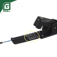 Kit d'outils à fibre optique en métal noir OEM ODM Geteknet, outil manuel de coupe/décapage/sertissage de câbles, modèle 82303, garantie 10 ans