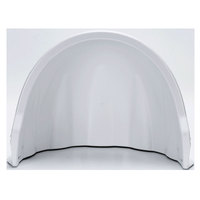 Carcasa protectora de ABS de calidad, resistente a la intemperie, para lluvia y parasol, soporte para cámara domo tipo bala, cubierta para cámara de seguridad CCTV