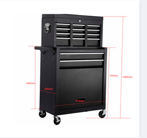 Oem Cán công cụ tủ với không thấm nước có thể tháo rời Top ngực và ngăn kéo cho nhà để xe hoặc hội thảo lưu trữ - Product Image 6