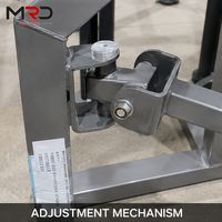 Máquina de remo prona con carga de placas comercial, equipo de entrenamiento de fuerza para espalda y pecho para gimnasios y centros de fitness