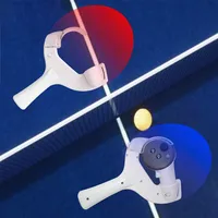 Adaptateur de Tennis de Table accessoires de jeu VR pour Meta Quest 3 contrôleur tactile poignée poignée jouant raquette de Ping-Pong améliorée