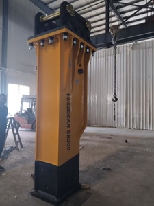 เครื่องเจาะหินไฮดรอลิกแบบกล่อง รุ่น SB200 สำหรับงานเหมือง |   สิ่วหนักขนาดเส้นผ่านศูนย์กลาง 210 มม. |   ค้อนกระแทกแรงสูงสำหรับรถขุดขนาด 62T-68T - Product Image 2