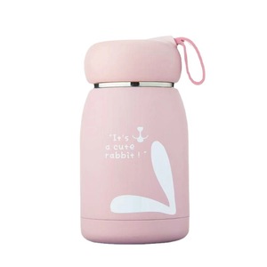 Stainless Steel Vacuum Insulated Water <b>Bottle</b> 304 Portable Cute Rabbit Design For Girls Students Back To School - Product Image 5