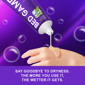 Lubricante íntimo a base de agua (menta fresca) <span class=keywords><strong>Gel</strong></span> no pegajoso de larga duración para masajes y juegos previos-Sin parabenos, parejas y sensualidad - Product Image 6