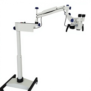 Microscopio Dental Tarun Enterprises con Aumento de 5-20x, Brazo Ajustable Eléctrico, Construcción de Acero Inoxidable, Certificado CE - Product Image 3