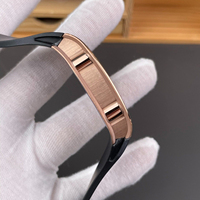 Expédition rapide, montre mécanique automatique pour homme, édition diamant de luxe, 67-01, ultra-fine, squelette, étanche
