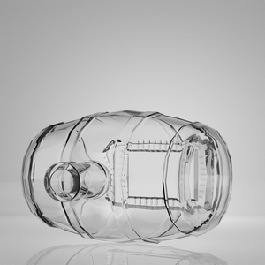 Bouteilles en verre super flint de 200 ml, forme unique, très vendues, avec bouchon en liège pour whisky, brandy, <span class=keywords><strong>gin</strong></span> - Product Image 5