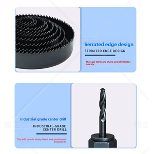 Ensemble de 16 forets multifonctionnels pour plaques de plâtre, bois, plastique, boîte, noyau, modèle <span class=keywords><strong>CSD</strong></span> 079, de 19 à 127 mm - Product Image 2