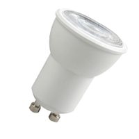 Mini projecteur LED essentiel GU10 (MR11) dimmable Triac AC/DC avec garantie de 5 ans, usage résidentiel, IRC RA90