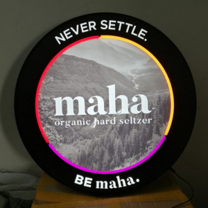 Letrero LED Estilo Póster, Letras LED Personalizadas, Letras de Canal <span class=keywords><strong>3D</strong></span> Acrílicas, Luz de Fondo, Exhibición Publicitaria, Ecológico, Fácil - Product Image 1