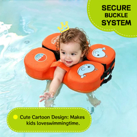 Bouée de natation pour enfants Water Dream Dolphin, non gonflable, en PVC durable, écologique, imperméable, légère et portable