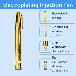 Reusable Injection <b>Pen</b> 60IU <b>Refillable</b> Peptide Injector <b>Pen</b> With Storage Box 3ml Cartridge Adjustable Dose Handheld Dosing Kit - Product Image 5