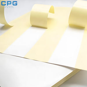 Papier autocollant fluorescent en rouleau jumbo, 80 g/m², brillant, auto-adhésif, pour étiquettes, fourni directement par l'usine - Product Image 1