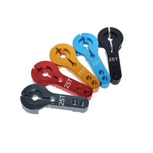 Bras de servo métallique 25T <span class=keywords><strong>M3</strong></span> pour voiture RC, en alliage, compatible Savox Xcore <span class=keywords><strong>HL</strong></span> HSP HD Power 3-20kg, pièces de mise à niveau pour avion RC, accessoires de télécommande - Product Image 4