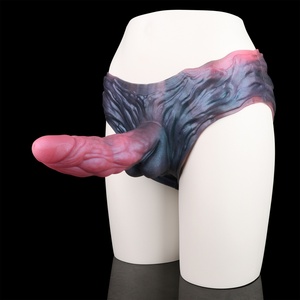 Silicone Wear Leather Pants Men Wear Simulated Bandage Pants Puller Pants Les <b>Masturbation</b> Devices Adult Sexual Products - Product Image 1