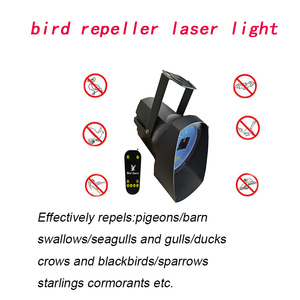 Répulsif à oiseaux automatique, laser industriel, anti-oiseaux, rotation automatique, respectueux de l'environnement, étanche, indice de protection IP65, utilisation : entrepôts, aéroports - Product Image 6