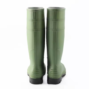 Bottes de pluie Wellington en PVC imperméables, antidérapantes, tendance, personnalisées, pour hommes, YL6071 - Product Image 5