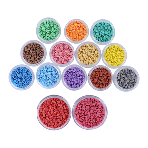 Gránulos de caucho elástico EPDM virgen a precio de fábrica para relleno de pistas de atletismo y superficies de parques infantiles al aire libre - Product Image 1