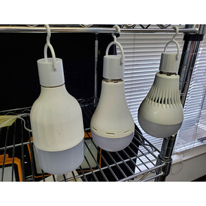 Energy-Efficient <b>LED</b> Technology Emergency <b>Light</b> Bulb Lamp <b>Rechargeable</b> With Removable Battery - Product Image 1
