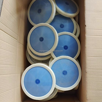 Bonne ligne d'usine Machine d'aquaculture aérateurs EPDM Membrane disque d'aération bulle système de diffuseur d'air 500L/heure bulle grossière
