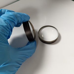 <span class=keywords><strong>Lentille</strong></span> <span class=keywords><strong>de</strong></span> protection laser en silice fondue N-BK7 (K9) ou UV, 1064 nm, avec revêtement antireflet, Plano Convex PCX - Product Image 4