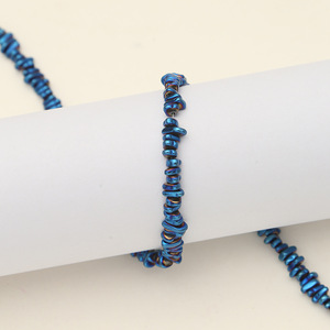 Bracelet et collier <span class=keywords><strong>en</strong></span> pierre de galle noire irrégulière ZX 8,5*2,5 mm, <span class=keywords><strong>perles</strong></span> colorées <span class=keywords><strong>pour</strong></span> le bricolage, accessoires de travail, <span class=keywords><strong>vente</strong></span> <span class=keywords><strong>en</strong></span> <span class=keywords><strong>gros</strong></span> d'usine - Product Image 1