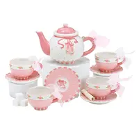 Pink Tea For One Set With Warmer – Umi Tea Sets