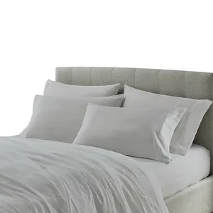 2021 Nouveaux draps de lit de luxe en gros Draps de lit personnalisés Ensembles de draps en textile doux pour la maison