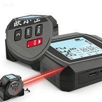 Ouxiaojiang Ruban à mesurer laser industriel 3-en-1 avec viseur pour la décoration intérieure