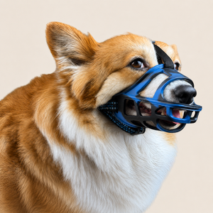 Muselière pour chien personnalisable en plusieurs couleurs, haute résistance, muselière d'entraînement robuste pour empêcher l'avalage de nourriture - Product Image 4