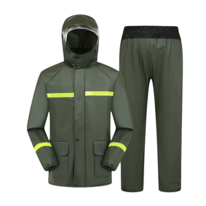 FUYI Outdoor <span class=keywords><strong>Hi</strong></span>-<span class=keywords><strong>Vis</strong></span> Arbeitssicherheit Hochsichtbare Reflektierende Wasserdichte Sicherheitsjacken für die Arbeit - Product Image 2