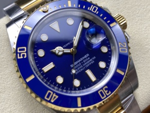 Reloj Mecánico Impermeable de Súper Calidad, 41 mm, Fábrica THB, Acero 904L, Movimiento ETA 3235, 126613, Dorado, Azul, Cerámico, de Buceo - Product Image 3
