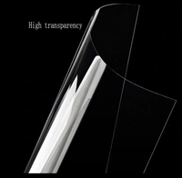 9H Nano Glass PET Film protecteur d'écran de coupe transparent 120*180MM feuille antichoc pour Machine de découpe