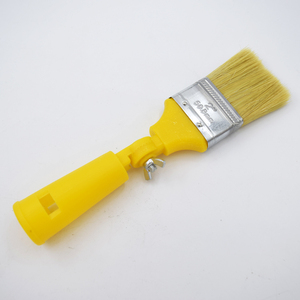 Cepillo de radiador con mango de plástico ajustable de cerdas blancas de alta calidad de 2,5 pulgadas, cepillo de pintura de pared para pintura del hogar - Product Image 3