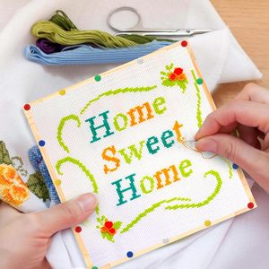 Kit <span class=keywords><strong>de</strong></span> Cadres à Broderie en Bois pour Point <span class=keywords><strong>de</strong></span> Croix, 32 Pièces, 16 Ensembles, 8 Tailles avec 100 Tiges, pour Toile <span class=keywords><strong>de</strong></span> Broderie - Product Image 4