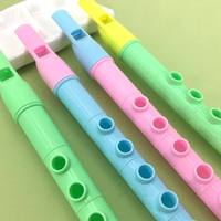 Mini lichtgewicht fluit speelgoed kleurrijk muziekinstrument voor kinderen feestartikelen verjaardag carnavalsprijzen Halloween kerstcadeau