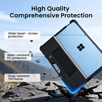 Prix d'usine Omnpak pour Microsoft Surface Pro 11/10/9, étui de protection robuste avec sangle de maintien