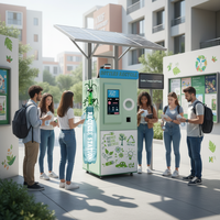 SDK de distributeur automatique de recyclage pour bouteilles en verre, bouteilles d'eau en PET, canettes en aluminium - Technologie IoT intelligente