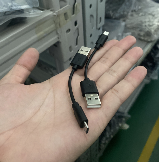 Factory Wholesale 10cm Usb Micro Cable Charge Micro Device Power Bank Etc. Cable Micro Usb